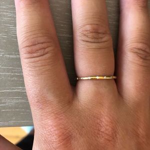 Missoma Gold Solar Studded Ring